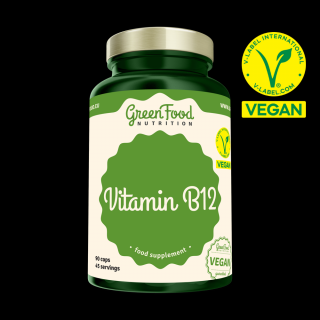 GreenFood Vitamin B12, 90 ks