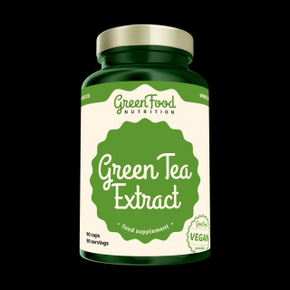 GreenFood Zelený čaj extrakt, 90 ks
