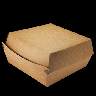 Hamburger box / krabička EKO na hamburger 140x140x70 mm kraft ideal pack® bal/50 ks Balení: 1