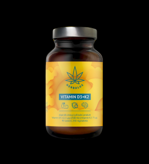 Herbalus VITAMIN D3+K2, 90 ks