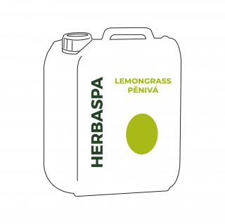 HERBASPA Pěnivá bylinná koupel Lemongrass Objem: 5000 ml