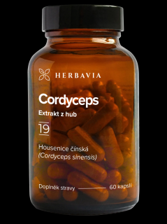 Herbavia Cordyceps, 60 kapslí