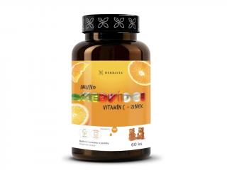Herbavia Imuno medvídci vitamín C + zinek, 60 ks