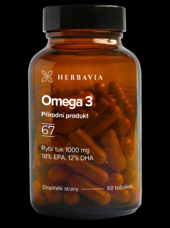 Herbavia Omega 3, 60 kapslí