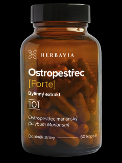 Herbavia Ostropestřec FORTE, 60 kapslí