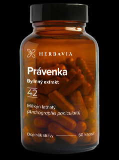 Herbavia Právenka, 60 kapslí