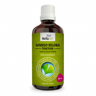 Herbavis Ginkgo biloba - tinktura, 50 ml