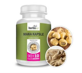 Herbavis Maka kapsle, 90 + 10 kapslí zdarma