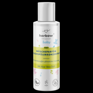 Herbow Koncentrovaná aviváž s parfémem 2v1 BABY ALOE VERA, 200 ml, 40PD