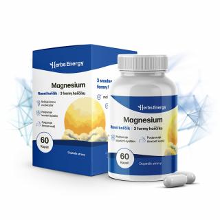 Herbs Energy Magnesium Ranní hořčík, 60 kapslí