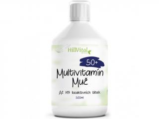 HillVital Multivitamín pro muže 50+, 500 ml