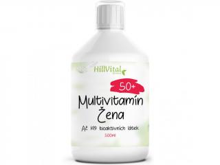HillVItal Multivitamín pro ženy 50+, 500 ml