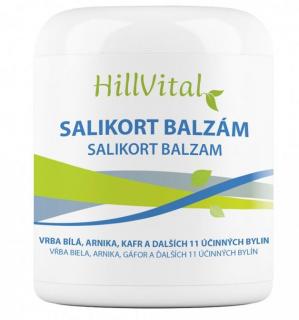 HillVital Salikort balzám, na bolest svalů a zánět šlach, 250ml  + Dárek