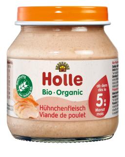 Holle Bio Kuřecí maso pro děti od 5. měsíce, 125 g