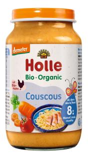 Holle Bio Kuskus s kuřecím masem pro děti od 8. měsíce, 220 g