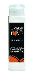 Hristina Přírodní intimní sprchový gel s afrodiziaky ultrasense, 50 ml