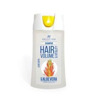 Hristina Přírodní šampon aloe vera pro bohaté a zdravé vlasy, 200 ml