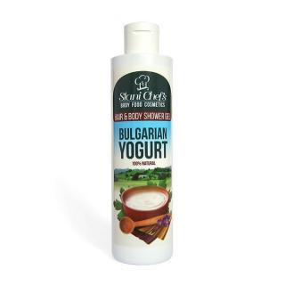 Hristina Přírodní sprchový gel na vlasy a tělo bulharský jogurt, 250ml