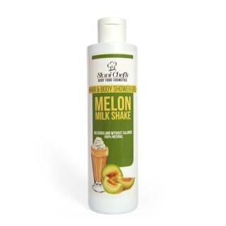 Hristina Přírodní sprchový gel na vlasy a tělo melounový mléčný šejk, 250 ml