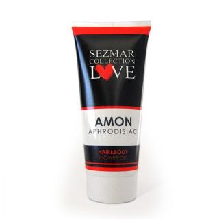 Hristina Přírodní sprchový gel na vlasy a tělo s afrodisiaky amon, 200 ml