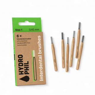 Hydrophil Bambusový mezizubní kartáček 0,45 mm, 6 ks