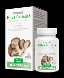 Imunit Hlíva ústřičná, 150+60 tobolek zdarma