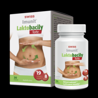 Imunit Laktobacily SWISS FORTE, 30 tobolek