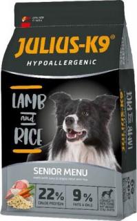 JULIUS K-9 HighPremium SENIOR/LIGHT Hypoallergenic LAMB&Rice, 3kg