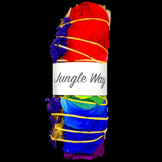 Jungle Way Šalvěj bílá, růže & pomněnka, 10 cm