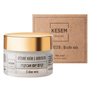 KESEM Dead sea Výživný krém s avokádem a Aloe vera, 50 ml