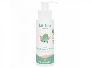 kii-baa 100% Jojobový Bio olej 100ml 0+ Do koupele