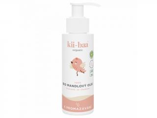 kii-baa 100% Mandlový Bio Olej 100ml 0+ K promazávání