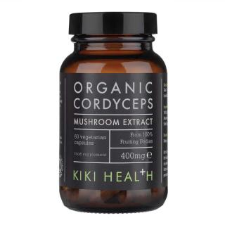 KIKI Health Cordyceps extrakt BIO, 60 kapslí