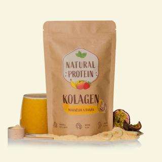 Kolagen Natural Protein - Maracuja a banán Hmotnost: 300 g