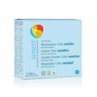 Koncentrovaný prášek na praní Color Senzitiv Sonett 1,2 kg