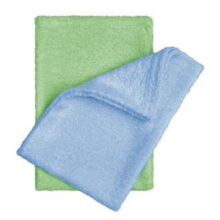 Koupací žínky - rukavice, blue+green / modrá+zelená