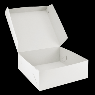 Krabice na dort papírová 20x20x9 cm 50 ks Balení: 250