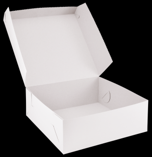 Krabice na dort papírová 25x25x10 cm 50 ks Balení: 250