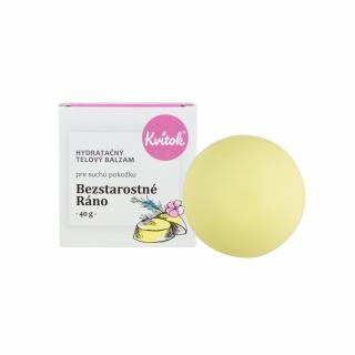 Kvitok Hydratační tělový balzám Bezstarostné ráno- květiny a citrusy, 40 g