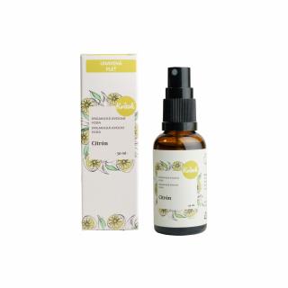 Kvitok Ovocná voda - citron BIO, 30 ml