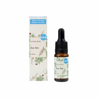 Kvitok Pleťové sérum - Ženšen - antioxidační a protizánětlivé účinky, 10 ml