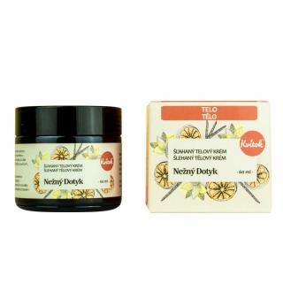 Kvitok Šlehaný tělový krém Něžný dotek, 60 ml