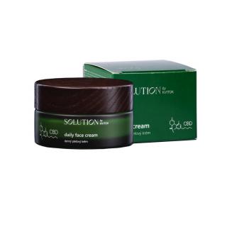 Kvitok Solution Konopný pleťový krém denní, 30 ml