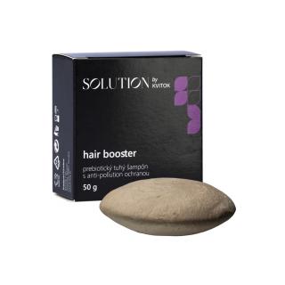 Kvitok Solution Prebiotický tuhý šampon s anti-pollution ochranou Hair Booster, 50 g
