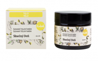 Kvitok Tělový šlehaný krém Slunečný den, 60 ml