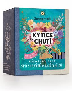 Kytice chutí poznávací sada bio, směsi květů a koření 50g