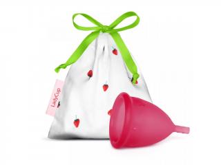 LadyCup LUX menstruační kalíšek růžový Velikost: L