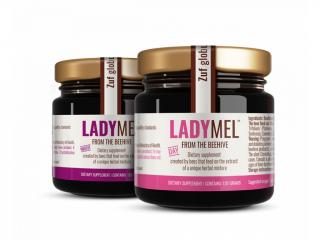 LADYMEL, včelí med,  2x120g