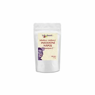 Lahodnosti Jahodovo-malinový instantní nápoj s vitamínem C pro podporu imunity, 150g