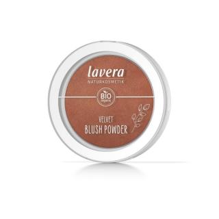 lavera Sametová pudrová tvářenka - 03 Cashmere Brown - 4,5 g